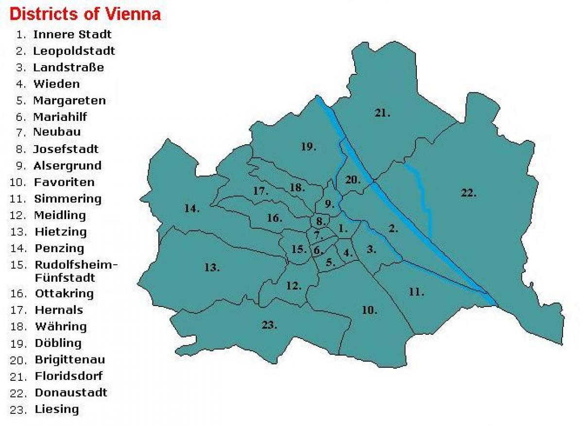 Виен rayon xəritəsi