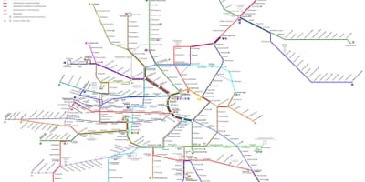 Vyana tramvay xəritəsi